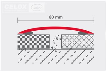 Leveling profile self-adhesive tape 80 mm